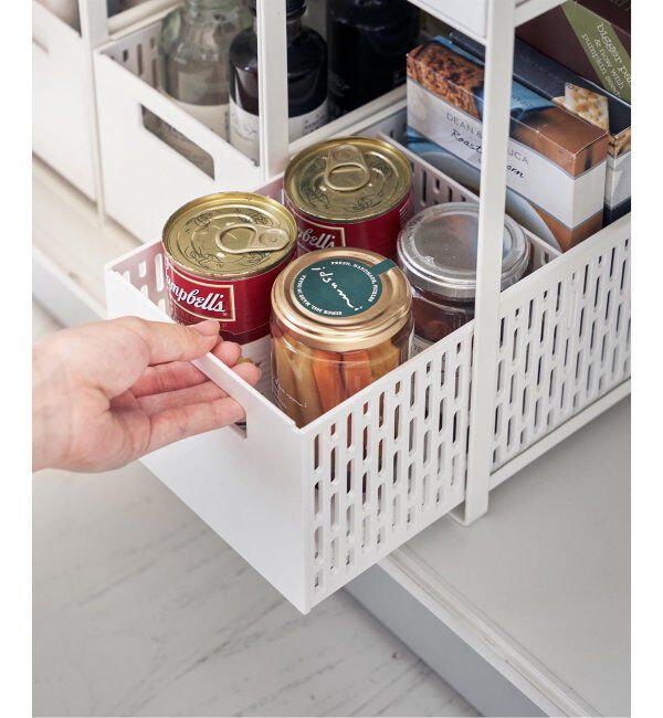 journal standard Furniture「《WEB限定予約》【tower/タワー】シンク下収納バスケット 2段」|その他|