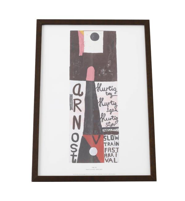 journal standard Furniture「【LOUSIANA POSTER】TAL R - Hurtig Tog A3　アートフレーム」|その他|