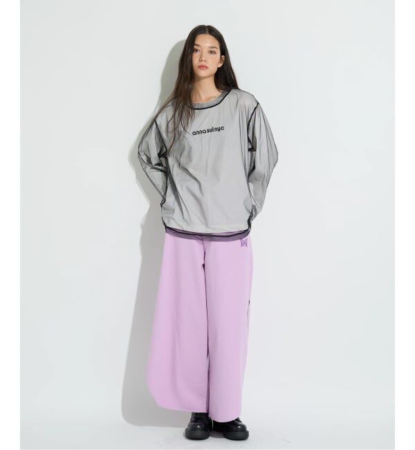 JOINT WORKS「ANNA SUI NYC / アナスイエヌワイシー  メッシュレイヤードロングTシャツ」|Tシャツ・カットソー|