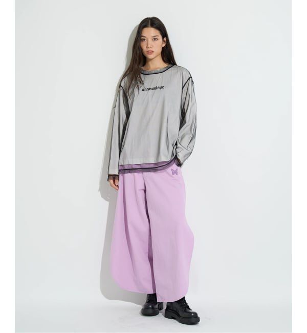 JOINT WORKS「ANNA SUI NYC / アナスイエヌワイシー  メッシュレイヤードロングTシャツ」|Tシャツ・カットソー|