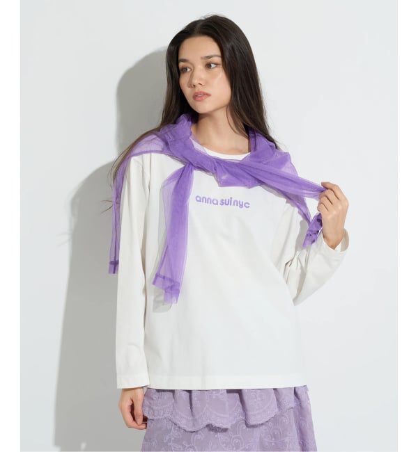 JOINT WORKS「ANNA SUI NYC / アナスイエヌワイシー  メッシュレイヤードロングTシャツ」|Tシャツ・カットソー|