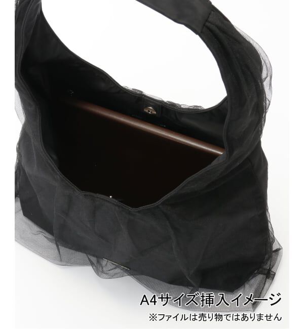 JOINT WORKS「ANNA SUI NYC / アナスイエヌワイシー チュールギャザーバッグ」|ショルダー・メッセンジャー|