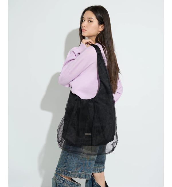 JOINT WORKS「ANNA SUI NYC / アナスイエヌワイシー チュールギャザーバッグ」|ショルダー・メッセンジャー|