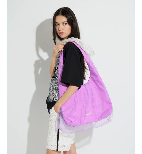 JOINT WORKS「ANNA SUI NYC / アナスイエヌワイシー チュールギャザーバッグ」|ショルダー・メッセンジャー|