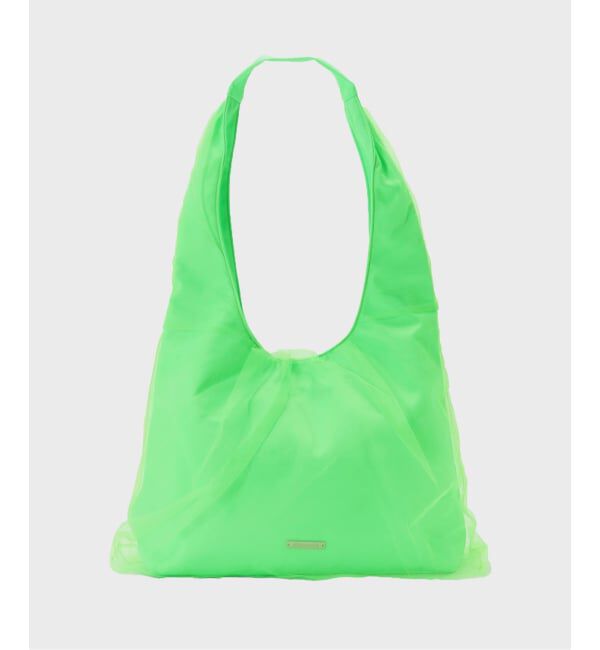 JOINT WORKS「ANNA SUI NYC / アナスイエヌワイシー チュールギャザーバッグ」|ショルダー・メッセンジャー|グリーン