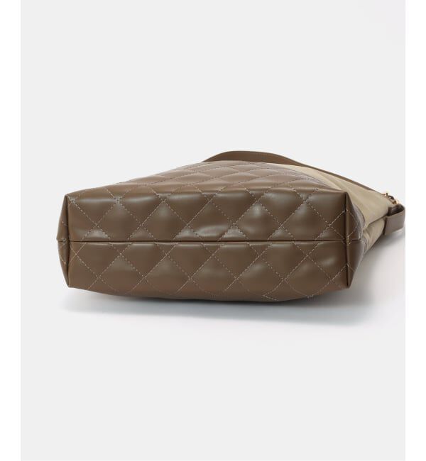 SLOBE IENA「SLOBE IENA ポーチ付きキルティングバッグ」|ショルダー・メッセンジャー|