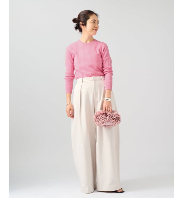 VERMEIL par iena「Caternina Bertini カテリーナ ベルティーニ Raffia Clutch 4566」|ショルダー・メッセンジャー|