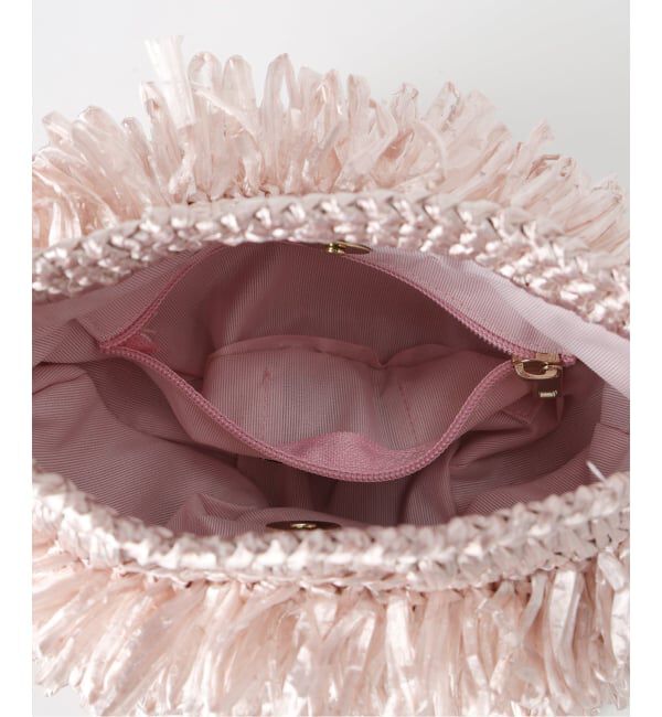 VERMEIL par iena「Caternina Bertini カテリーナ ベルティーニ Raffia Clutch 4566」|ショルダー・メッセンジャー|