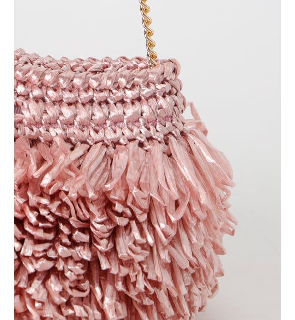 VERMEIL par iena「Caternina Bertini カテリーナ ベルティーニ Raffia Clutch 4566」|ショルダー・メッセンジャー|