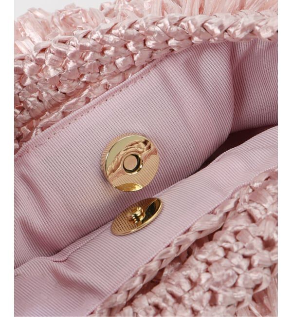 VERMEIL par iena「Caternina Bertini カテリーナ ベルティーニ Raffia Clutch 4566」|ショルダー・メッセンジャー|