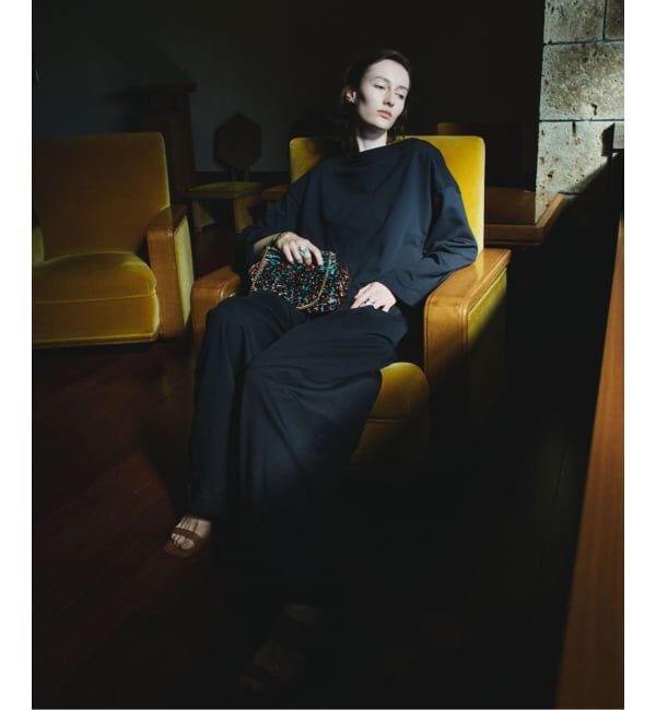 VERMEIL par iena「Caternina Bertini カテリーナ ベルティーニ Raffia Clutch 5779」|ショルダー・メッセンジャー|