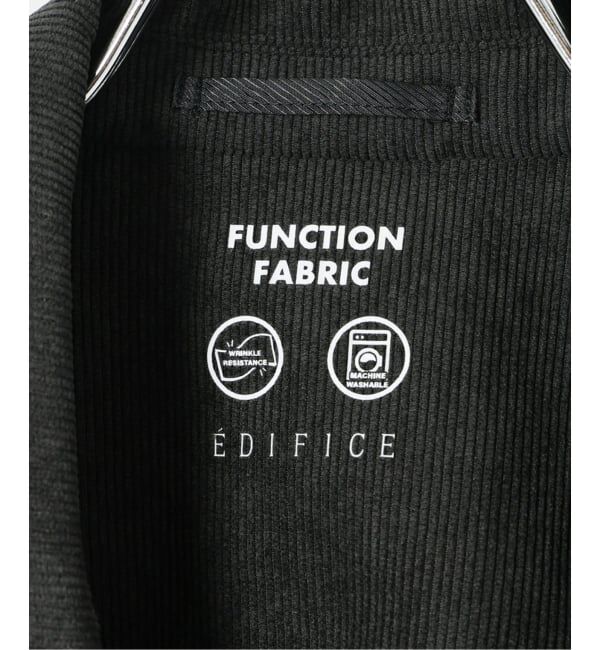 EDIFICE「"MULTI FUNCTION"  コーデュロイ ダブルブレスト 4ボタン ジャケット」|テーラードジャケット|