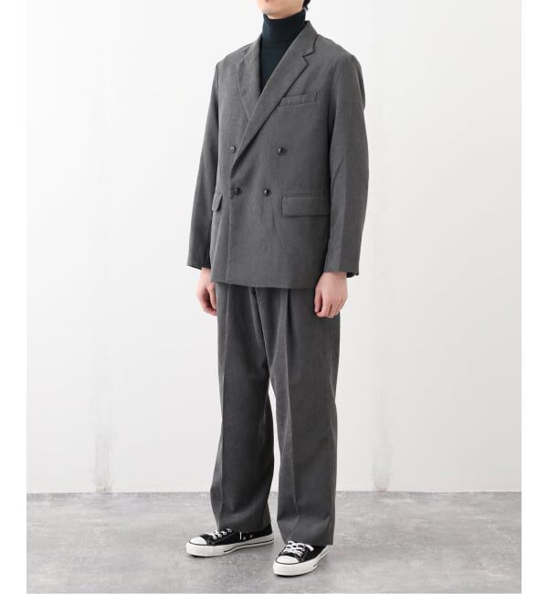 EDIFICE「"MULTI FUNCTION"  コーデュロイ ダブルブレスト 4ボタン ジャケット」|テーラードジャケット|