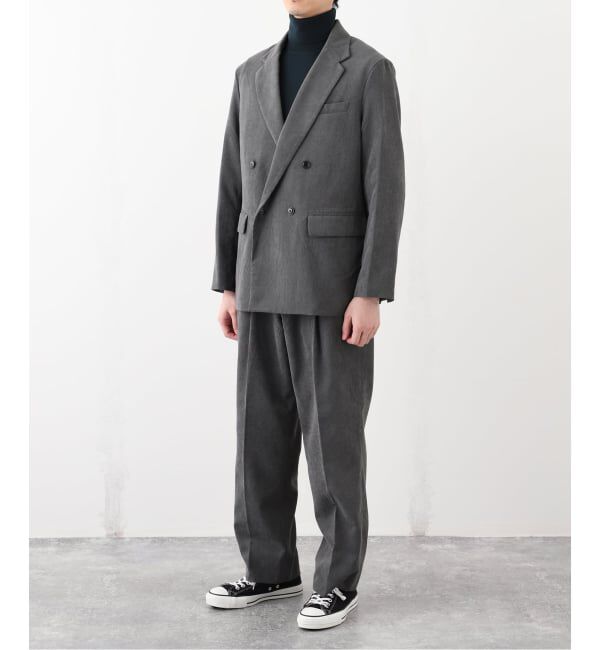 EDIFICE「"MULTI FUNCTION"  コーデュロイ ダブルブレスト 4ボタン ジャケット」|テーラードジャケット|