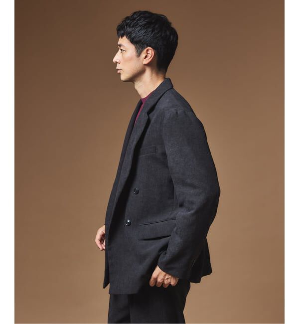 EDIFICE「"MULTI FUNCTION"  コーデュロイ ダブルブレスト 4ボタン ジャケット」|テーラードジャケット|