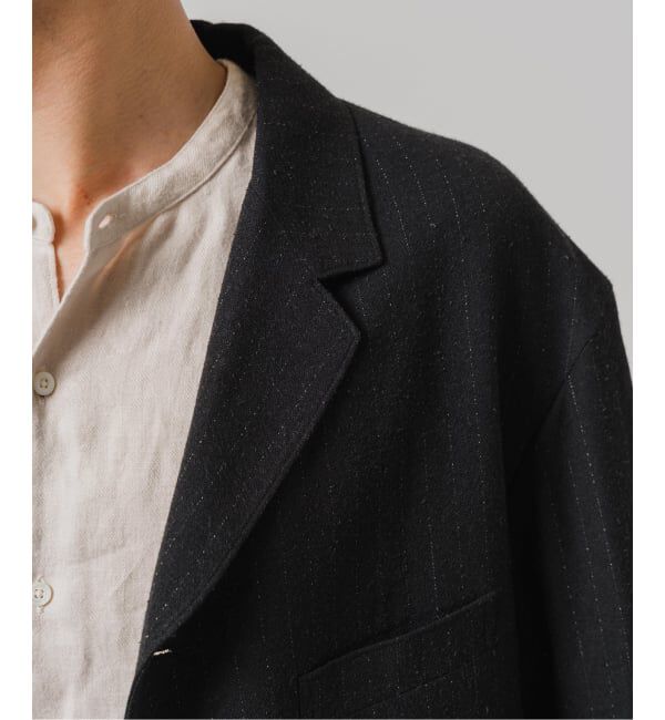 EDIFICE「ETS.MATERIAUX(マテリオ) ウール/シルク サック コート」|その他|
