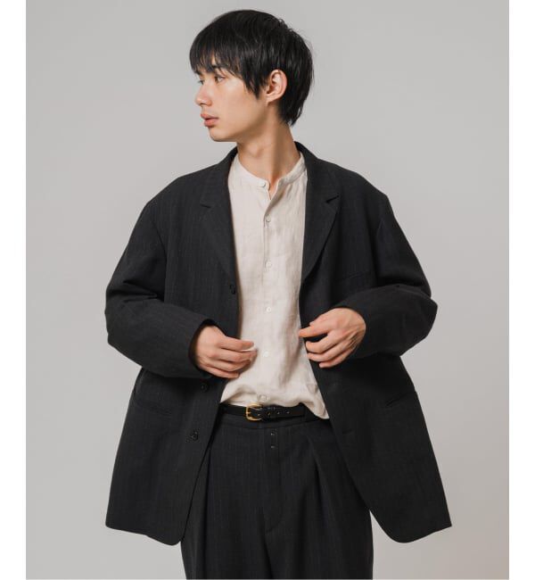 EDIFICE「ETS.MATERIAUX(マテリオ) ウール/シルク サック コート」|その他|