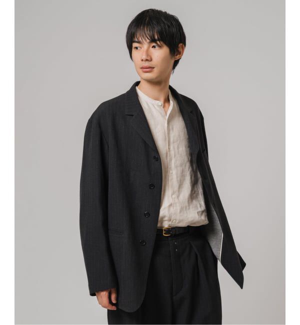 EDIFICE「ETS.MATERIAUX(マテリオ) ウール/シルク サック コート」|その他|