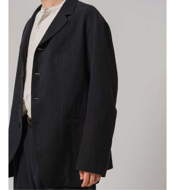 EDIFICE「ETS.MATERIAUX(マテリオ) ウール/シルク サック コート」|その他|