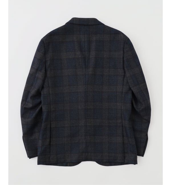 EDIFICE「D.JK.3ボタン REDA(チェック)」|テーラードジャケット|