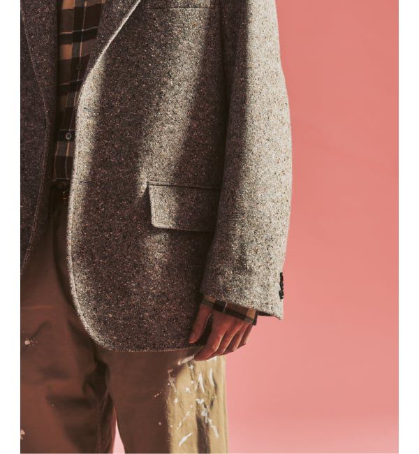 417 EDIFICE「【MOONLIGHT CLOTHING】 British Pattern ジャケット」|テーラードジャケット|