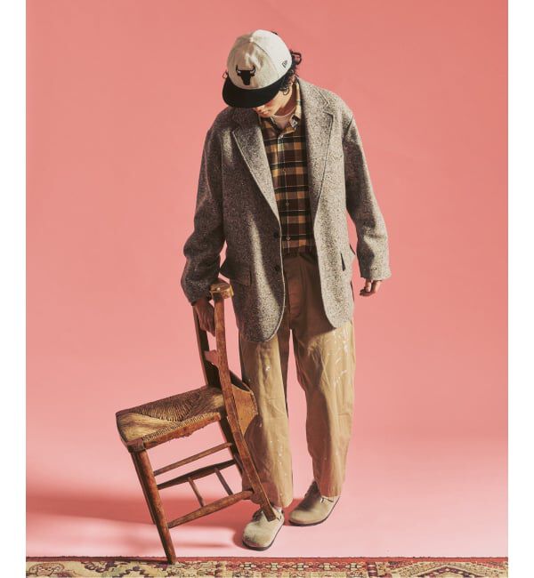 417 EDIFICE「【MOONLIGHT CLOTHING】 British Pattern ジャケット」|テーラードジャケット|