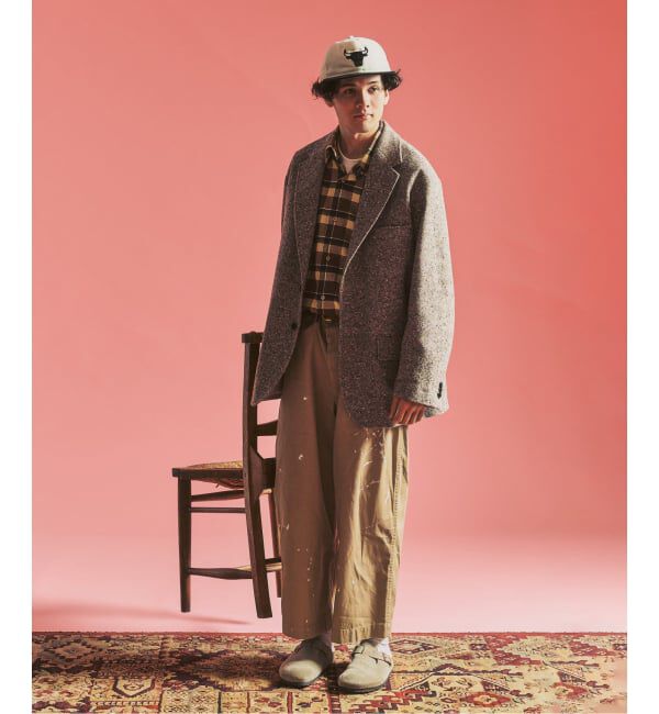 417 EDIFICE「【MOONLIGHT CLOTHING】 British Pattern ジャケット」|テーラードジャケット|