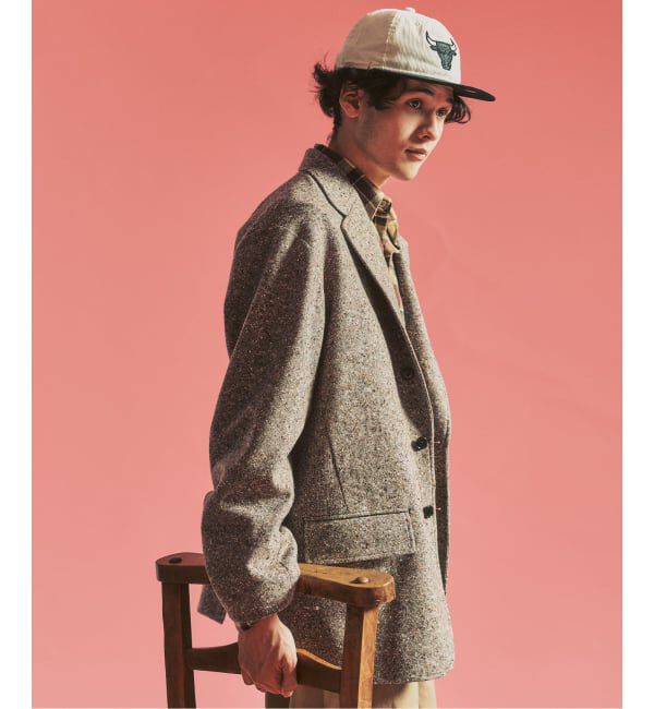 417 EDIFICE「【MOONLIGHT CLOTHING】 British Pattern ジャケット」|テーラードジャケット|