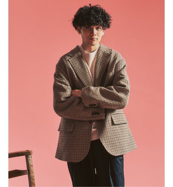 417 EDIFICE「【MOONLIGHT CLOTHING】 British Pattern ジャケット」|テーラードジャケット|