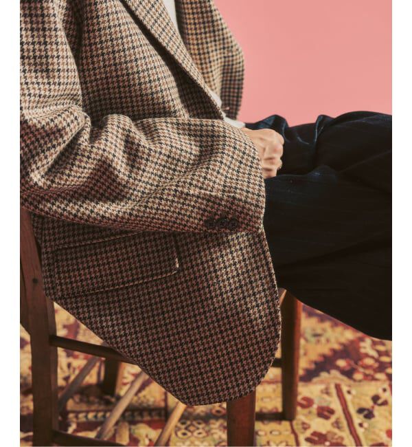 417 EDIFICE「【MOONLIGHT CLOTHING】 British Pattern ジャケット」|テーラードジャケット|