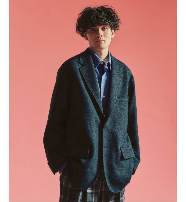 417 EDIFICE「【MOONLIGHT CLOTHING】 British Pattern ジャケット」|テーラードジャケット|