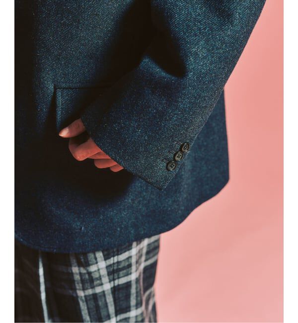 417 EDIFICE「【MOONLIGHT CLOTHING】 British Pattern ジャケット」|テーラードジャケット|