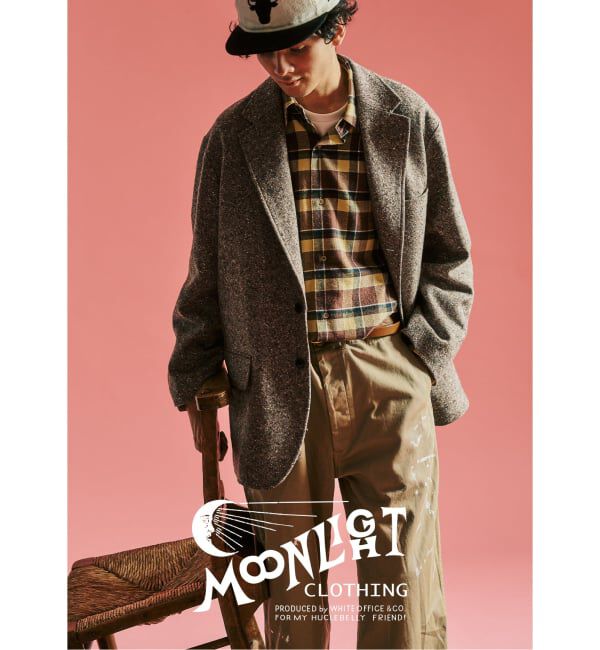 417 EDIFICE「【MOONLIGHT CLOTHING】 British Pattern ジャケット」|テーラードジャケット|