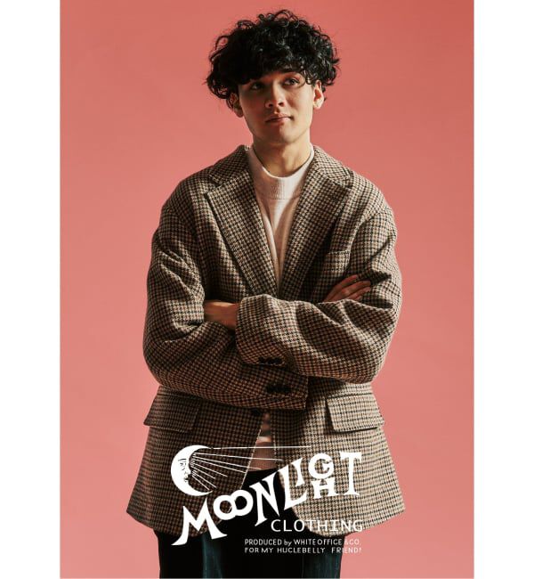417 EDIFICE「【MOONLIGHT CLOTHING】 British Pattern ジャケット」|テーラードジャケット|
