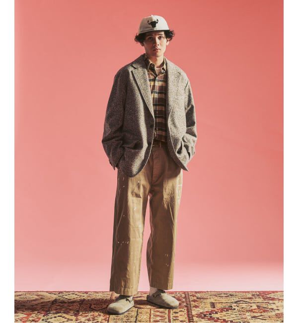 417 EDIFICE「【MOONLIGHT CLOTHING】 British Pattern ジャケット」|テーラードジャケット|