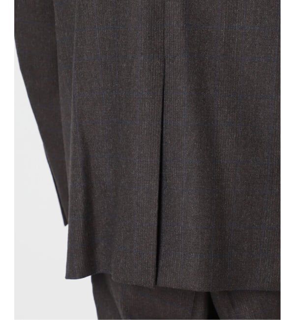 EDIFICE「SUPER 120&rsquo;s ウールサキソニー 2ボタン ジャケット【セットアップ着用可能】」|テーラードジャケット|