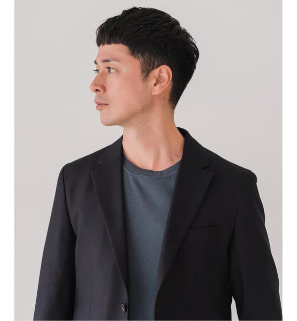 EDIFICE「SUPER 120&rsquo;s ウールサキソニー 2ボタン ジャケット【セットアップ着用可能】」|テーラードジャケット|