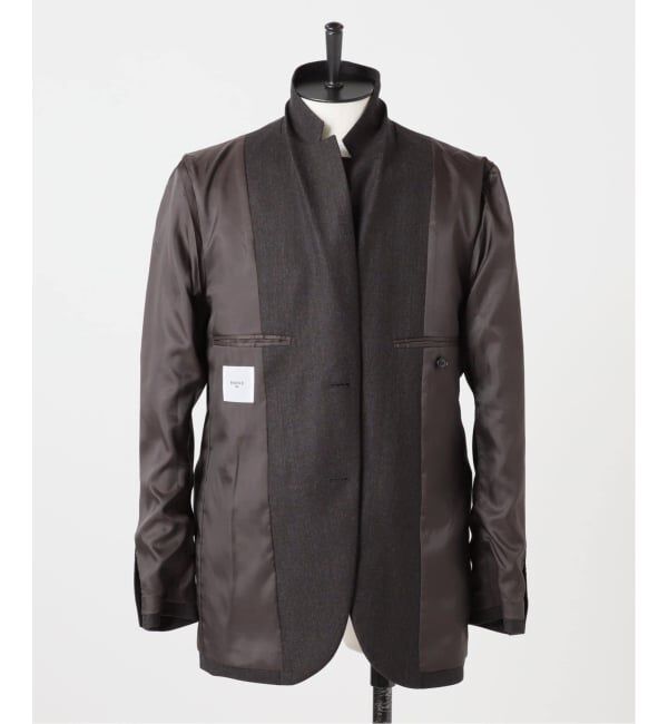 EDIFICE「SUPER 120&rsquo;s ウールサキソニー 2ボタン ジャケット【セットアップ着用可能】」|テーラードジャケット|