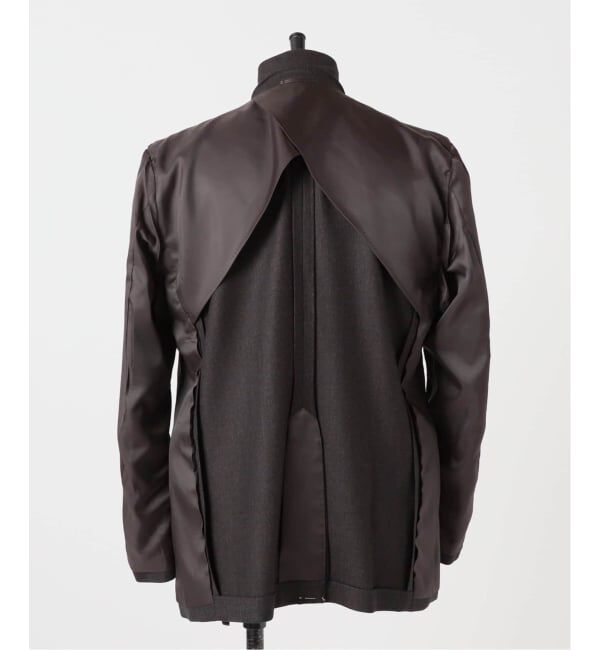 EDIFICE「SUPER 120&rsquo;s ウールサキソニー 2ボタン ジャケット【セットアップ着用可能】」|テーラードジャケット|