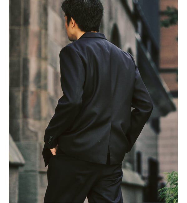 417 EDIFICE「TW ツイル  W ジャケット "セットアップ着用可能"」|テーラードジャケット|