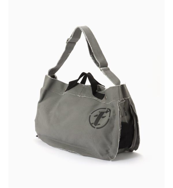 PULP「FAF (FAKE AS FLOWERS) / フェイク アズ フラワーズ PRPTOTYPE 001」|ショルダー・メッセンジャー|グレー