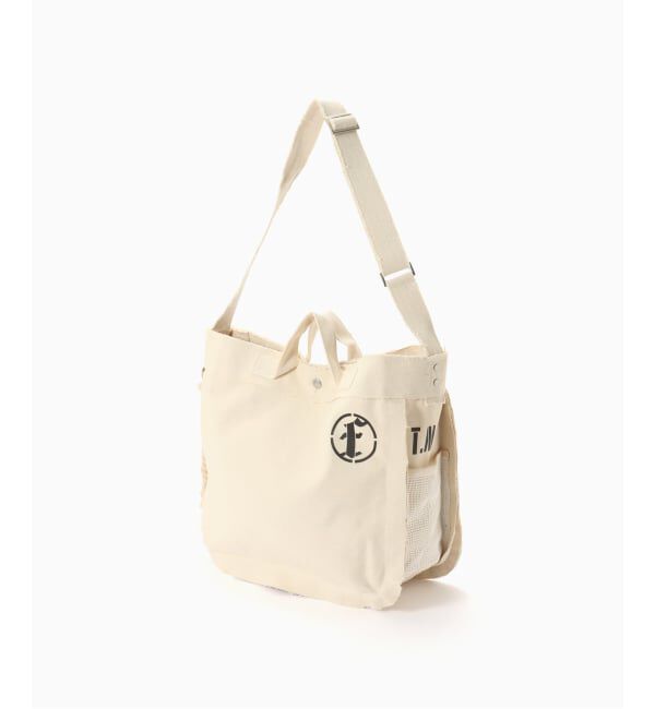 PULP「FAF (FAKE AS FLOWERS) / フェイク アズ フラワーズ PRPTOTYPE 002」|ショルダー・メッセンジャー|ホワイト A