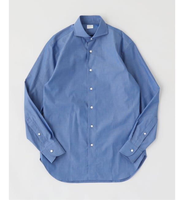 EDIFICE「ドレスシャツ カッタウェイ インディゴ」|シャツ・ブラウス|