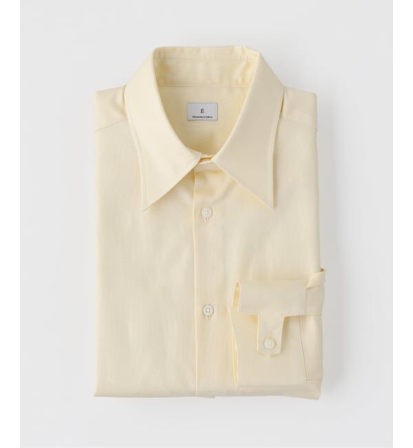 EDIFICE「ドレスシャツ PIN OX FR シャツ」|シャツ・ブラウス|イエロー