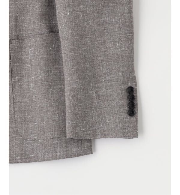 EDIFICE「ドレス ジャケット 3ボタン (ウールリネン)」|テーラードジャケット|