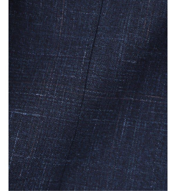 EDIFICE「ドレス ジャケット 3ボタン ウールリネン(CHECK)」|テーラードジャケット|