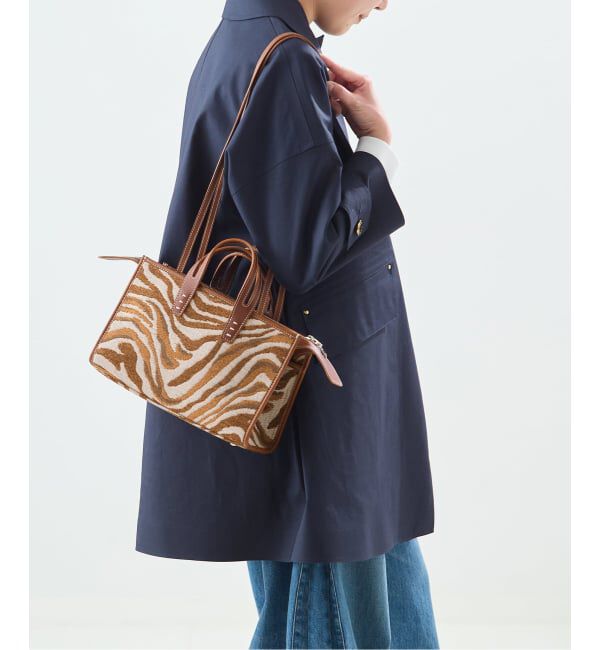 journal standard L'essage「【A VACATION/ア ヴァケーション】SABRINA ZEBRA/Aゼブラ柄バッグ」|ショルダー・メッセンジャー|