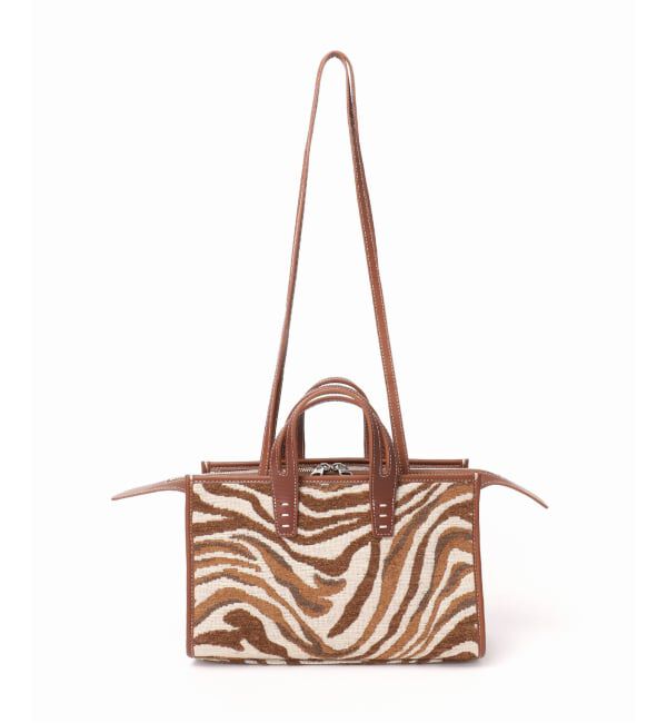 journal standard L'essage「【A VACATION/ア ヴァケーション】SABRINA ZEBRA/Aゼブラ柄バッグ」|ショルダー・メッセンジャー|