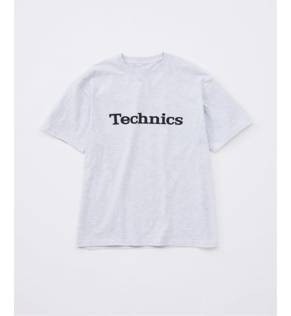 JOURNAL STANDARD「《予約》Technics x JOURNAL STANDARD ロゴ プリントTシャツ」|Tシャツ・カットソー|