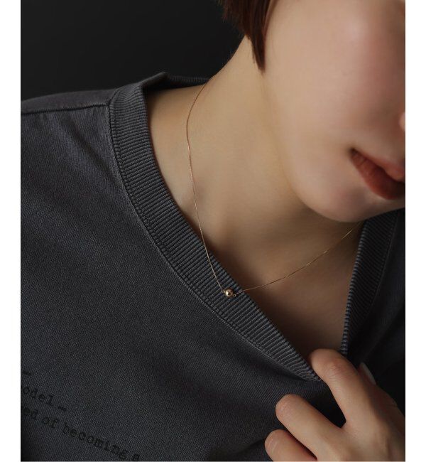 Lilas by Spick&Span「《WEB限定》5mmボール40cmネックレス K10」|ネックレス|